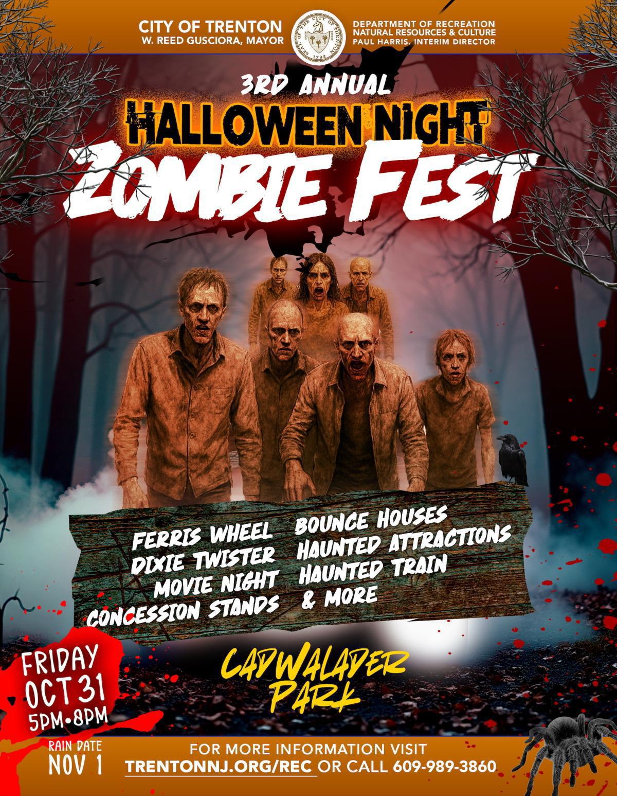 Trenton’s 3rd Annual Halloween Night - Zombiefest