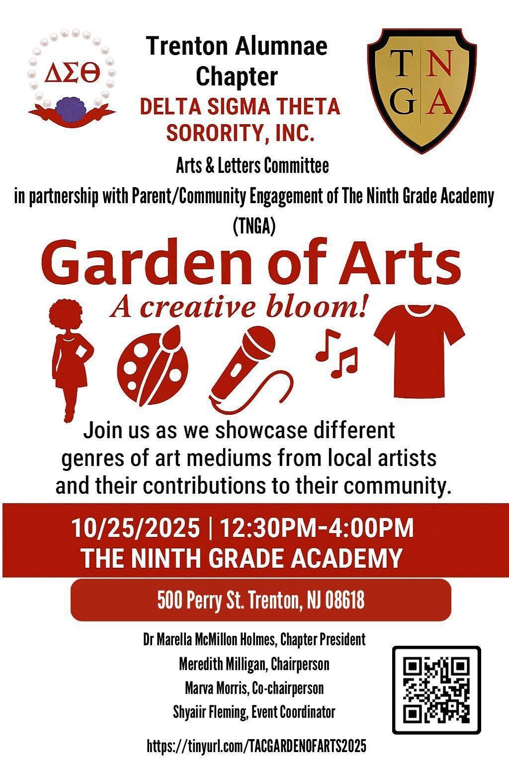 Garden of Arts w/ Delta Sigma Theta Sorority, Inc. Trenton Alumnae Chapter