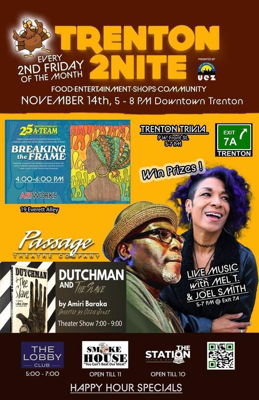 TRENTON2NITE. Join us! Support Trenton businesses and the arts. TRENTON2NITE. Join us! Support Trenton businesses and the arts.