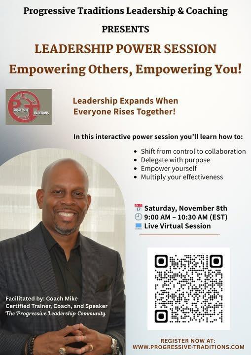 Leadership Power Session #2 – Empowering Others, Empowering You