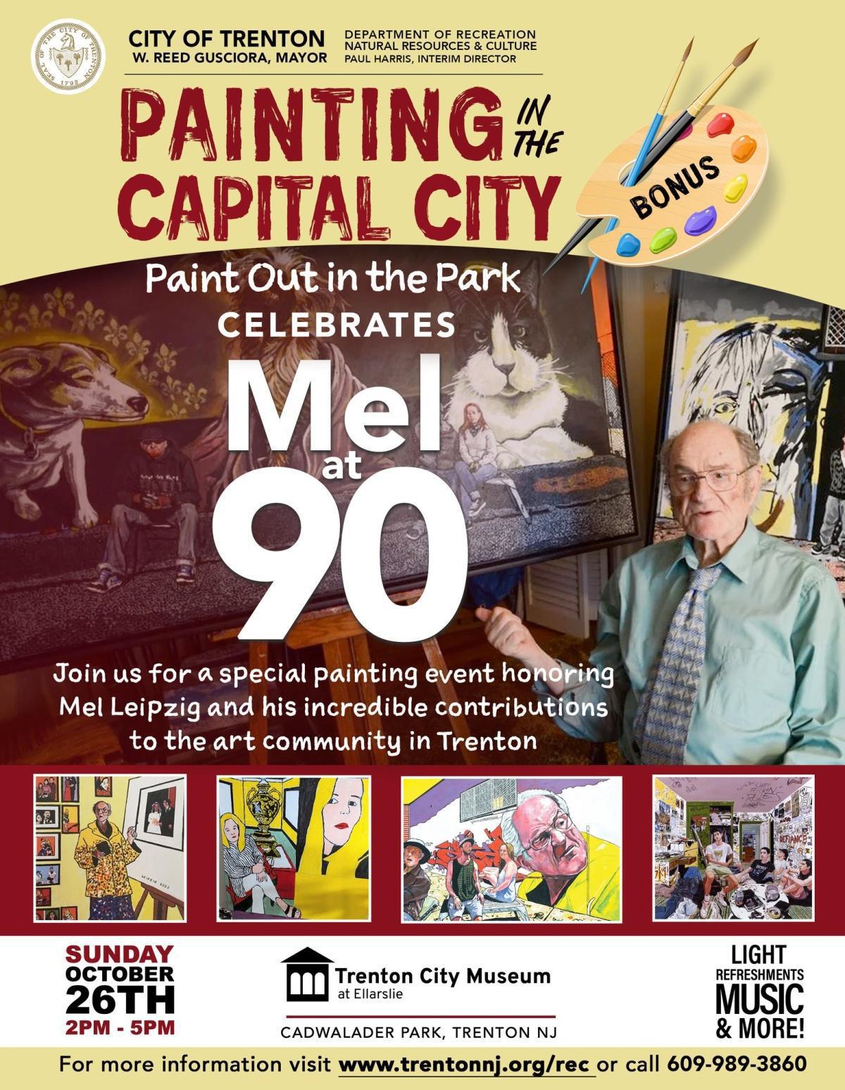 Painting in the Capital City: Mel at 90
