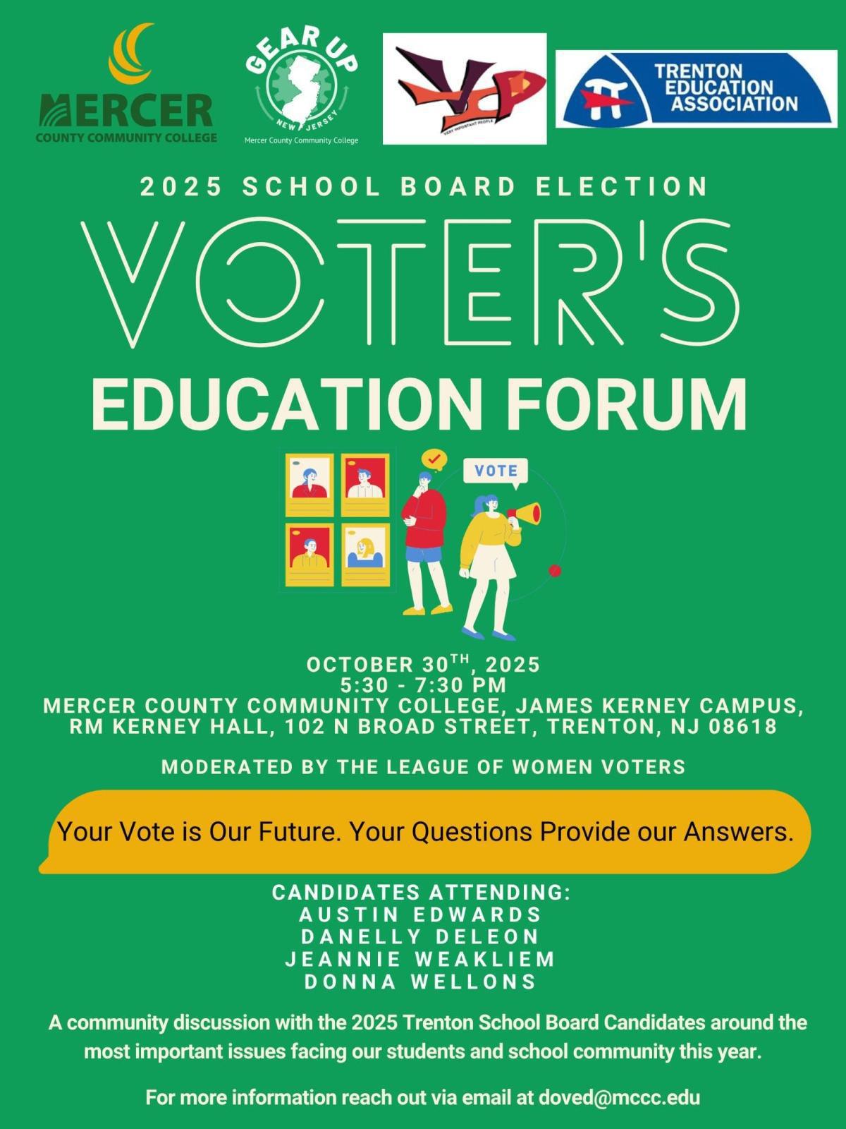 Voter's Education Forum