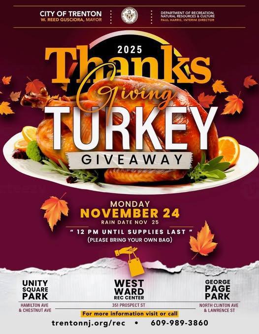 Thanksgiving Turkey Give A Way @ Unity Square Park 