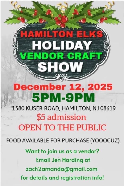 Hamilton Elk - Holiday Vendor Craft Show