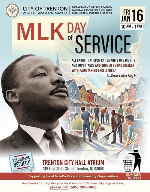 MLK Day of Service – Trenton 2026
