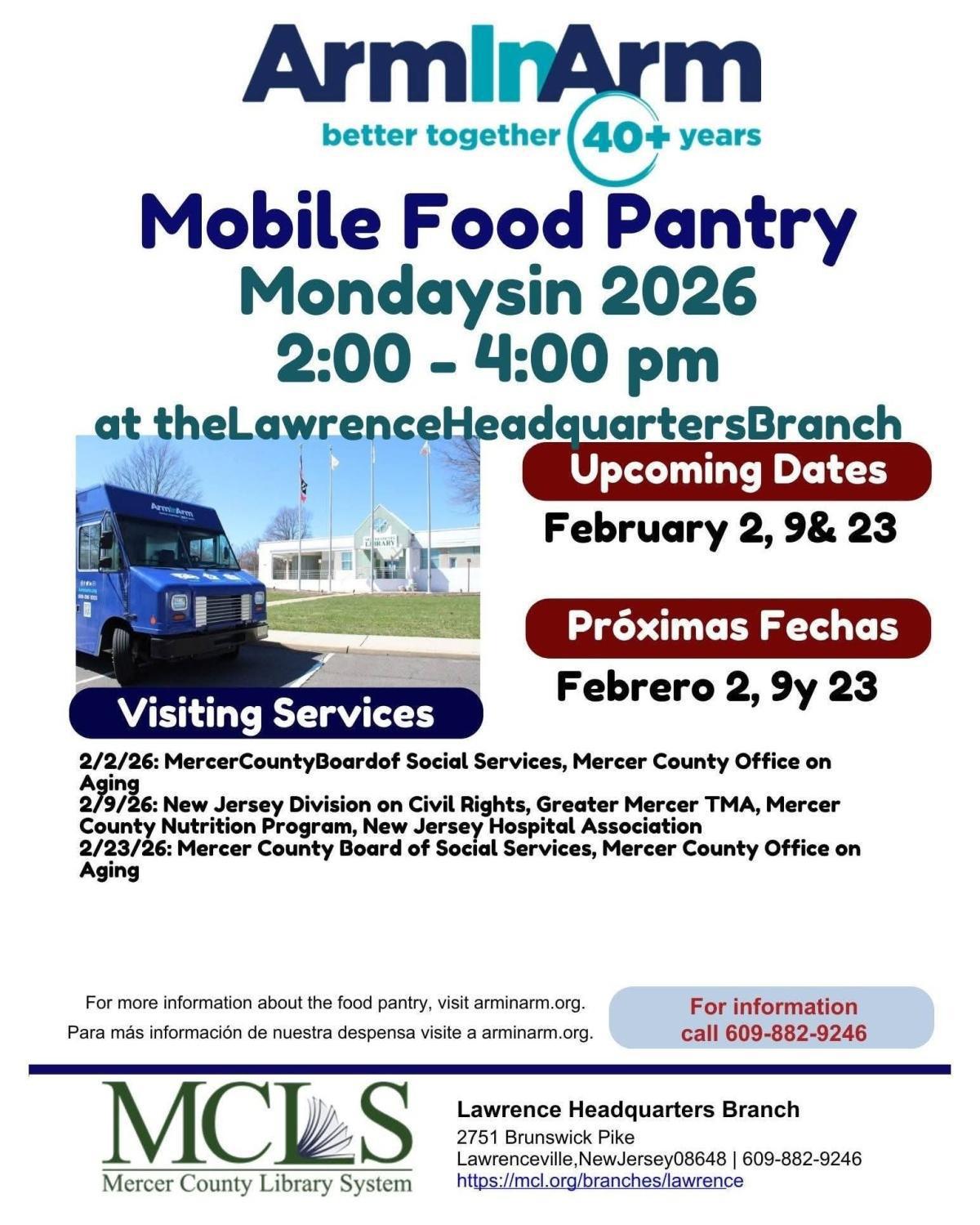 ArmInArm Mobile Food Pantry 