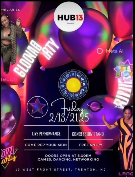 HUB-13 - Zodiac Glow Party