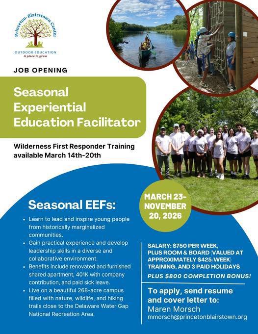 Princeton-Blairstown Center - March–November 2026 ( Apply now ) Princeton-Blairstown Center - March–November 2026 ( Apply now )