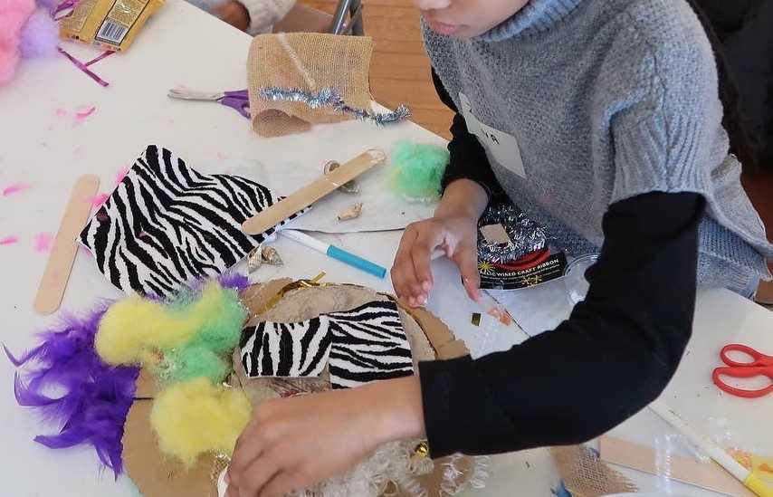 4th Annual Family Workshop: Traditional African Mask-Making