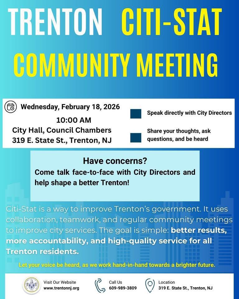 Trenton CITI-STAT Community Meeting