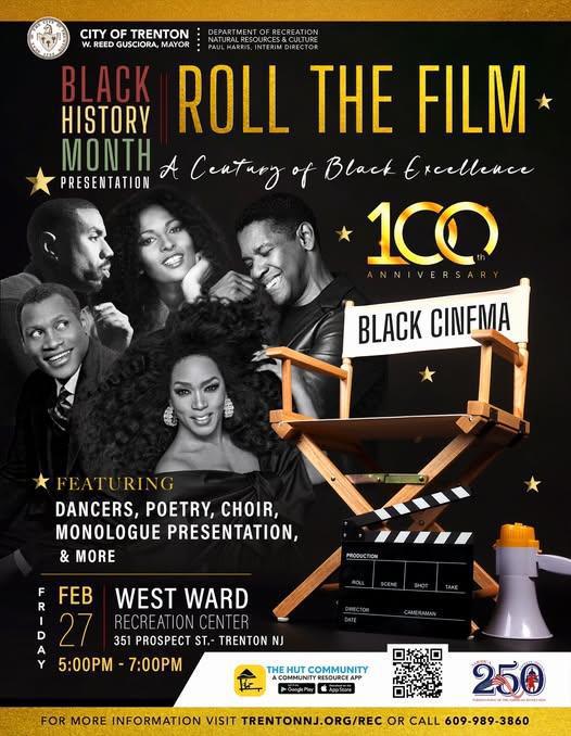 Black History Month presentation celebrating the 100th Anniversary of Black Cinema