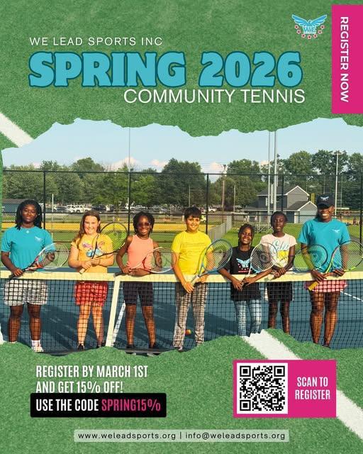 💥 Spring Tennis Just Got Sweeter – 15% OFF! 🌸- WE Lead Sports Inc 💥 Spring Tennis Just Got Sweeter – 15% OFF! 🌸- WE Lead Sports Inc