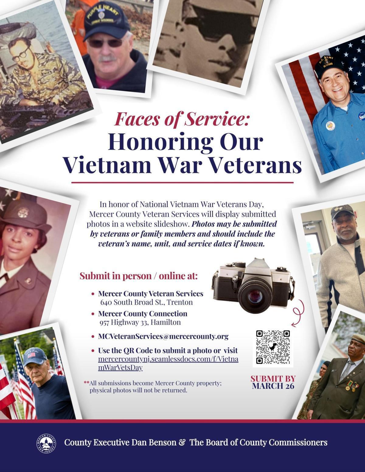 SUPPORT MERCER COUNTY VETERANS - National Vietnam War Veterans Day