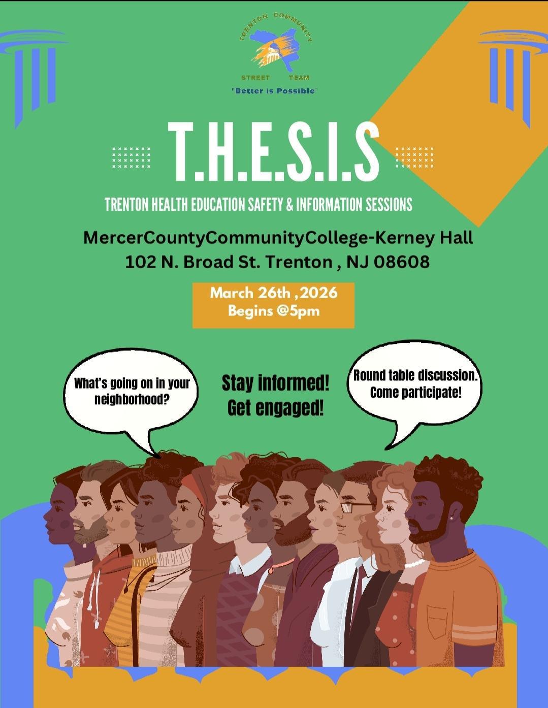 T.H.E.S.I.S - Treton Health Education Safety & Information Session