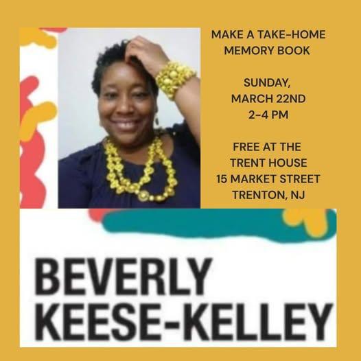 Make A Take Home Memory Book - Join multi-media artist Beverly Keese-Kelley Make A Take Home Memory Book - Join multi-media artist Beverly Keese-Kelley