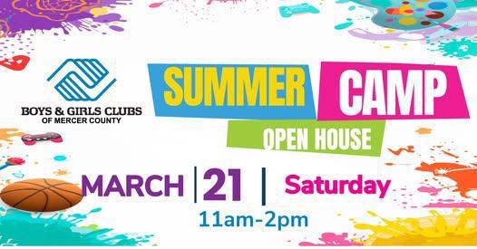 Boys & Girls Clubs of Mercer County for our Summer Camp Open House / Boys & Girls Clubs of Mercer County para nuestra jornada de puertas abiertas del campamento de verano.