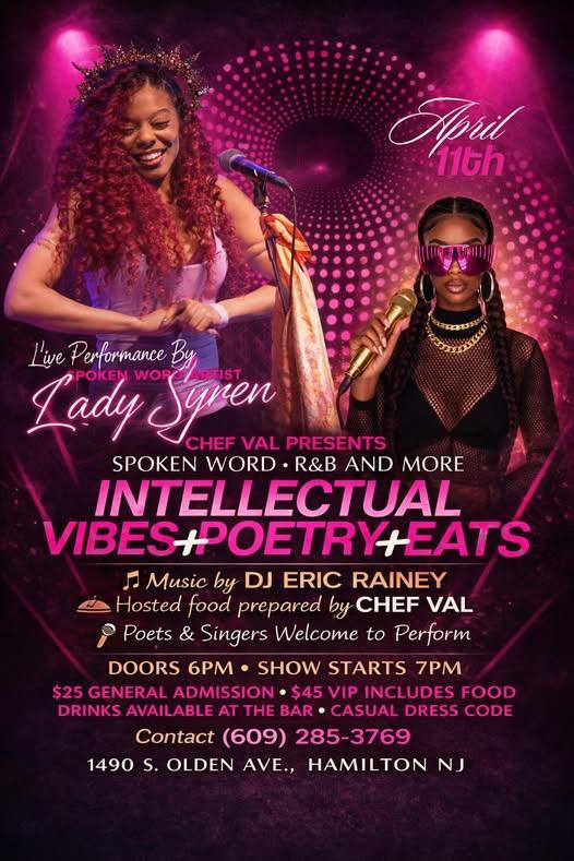 Intellectual Vibes R&B Poetry & Eats