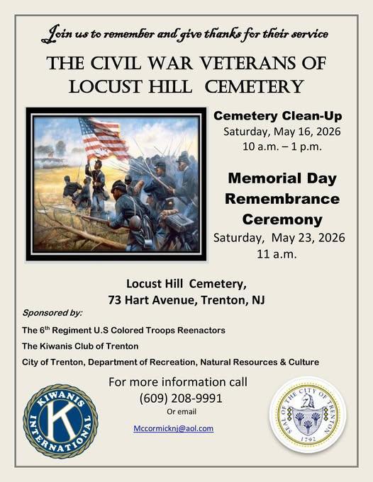 Remembrance Ceremony - Trenton's historic Locust Hill Cemetery