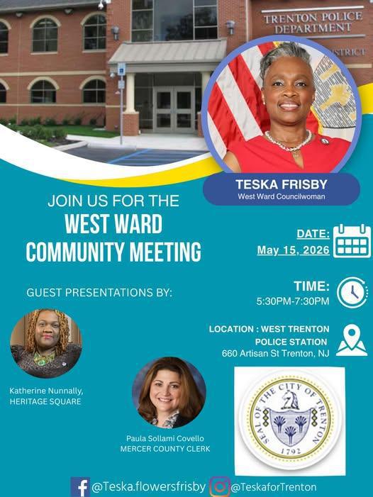 West Ward Community Meeting | Trenton, NJ