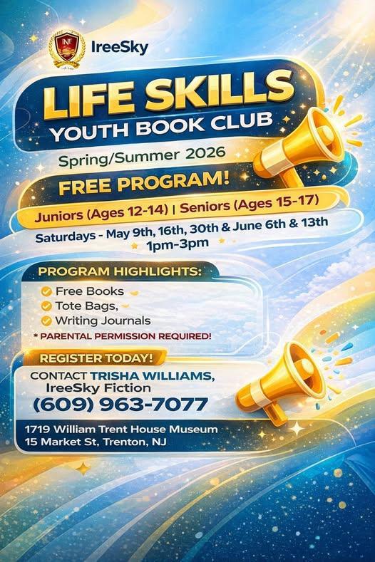 LIFE SKILLS - Youth Book Club w/IreeSky Fiction