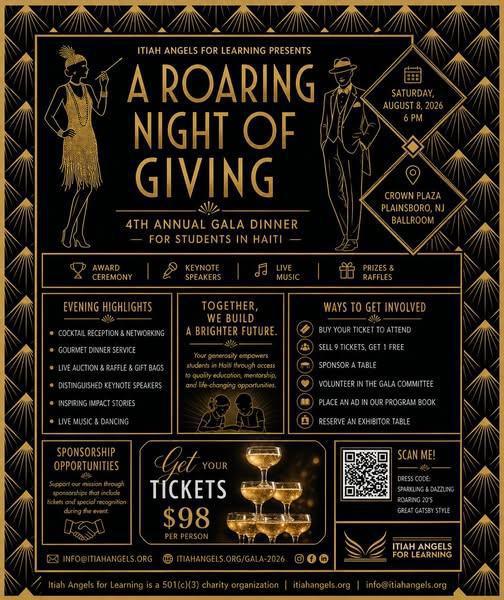 Itiah Angels for Learning 4th Annual Gala Dinner