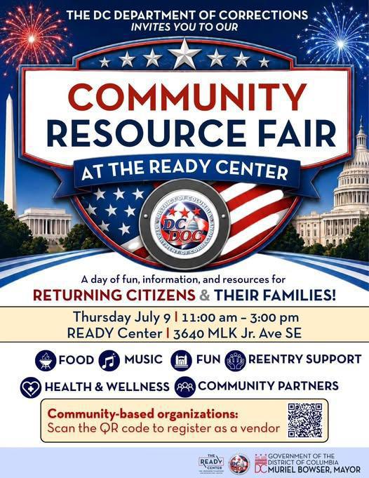 Community Resource Fair - Returning Citizens & Their Families