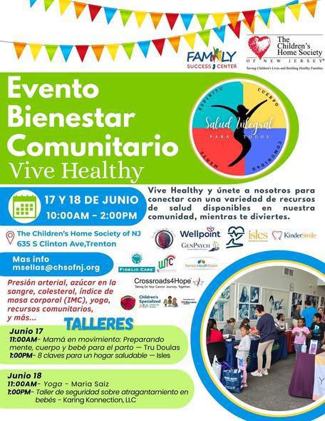 Day 2 - Wellness Community Event w/The Children's Home Society of New Jersey