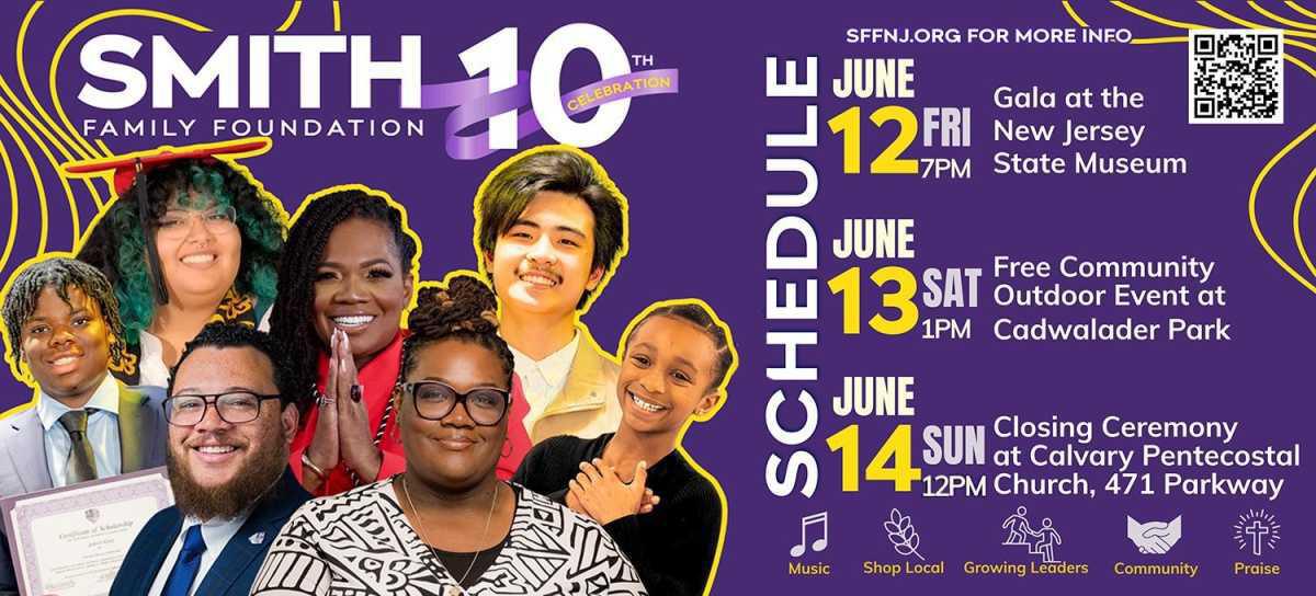 Smith Family Foundation - 10th Anniversary Celebration ( June 12th, 13th & 14th)