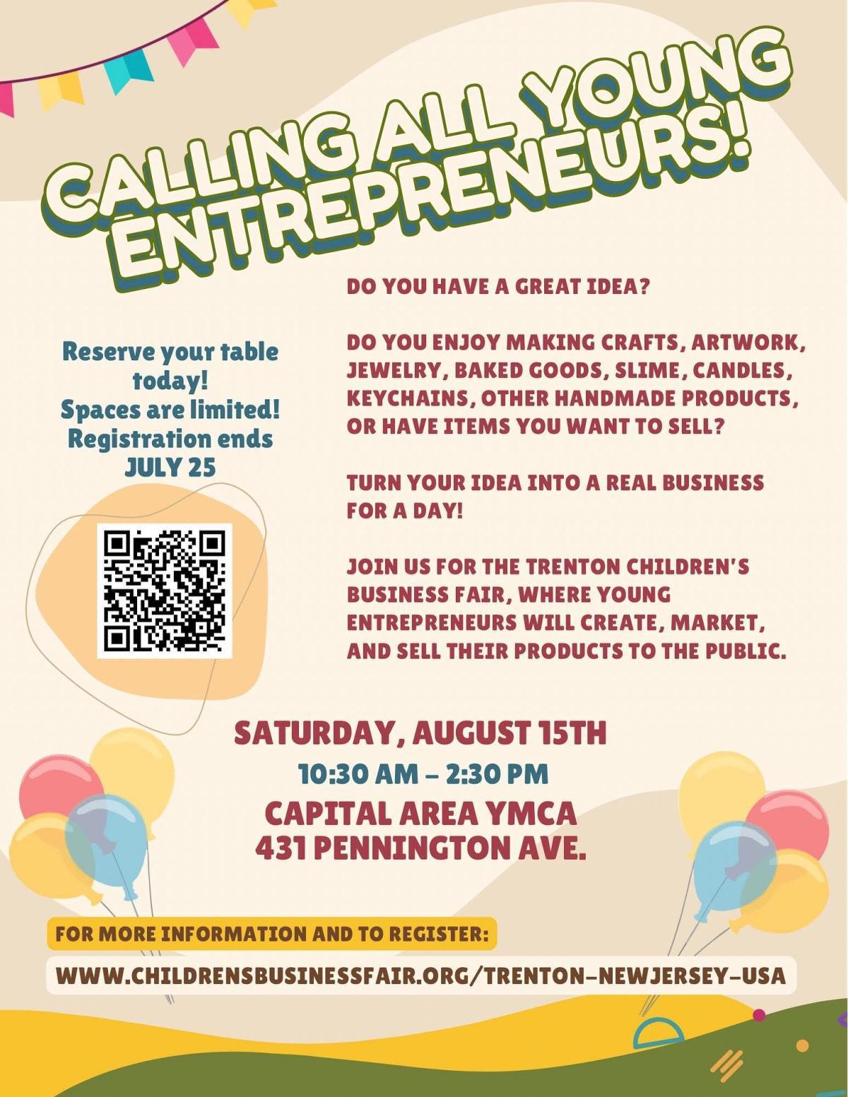 Trenton Children Business Fair