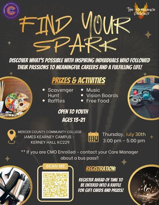 ✨ Find Your Spark ✨🔥- Capitol County Children's Collaborative