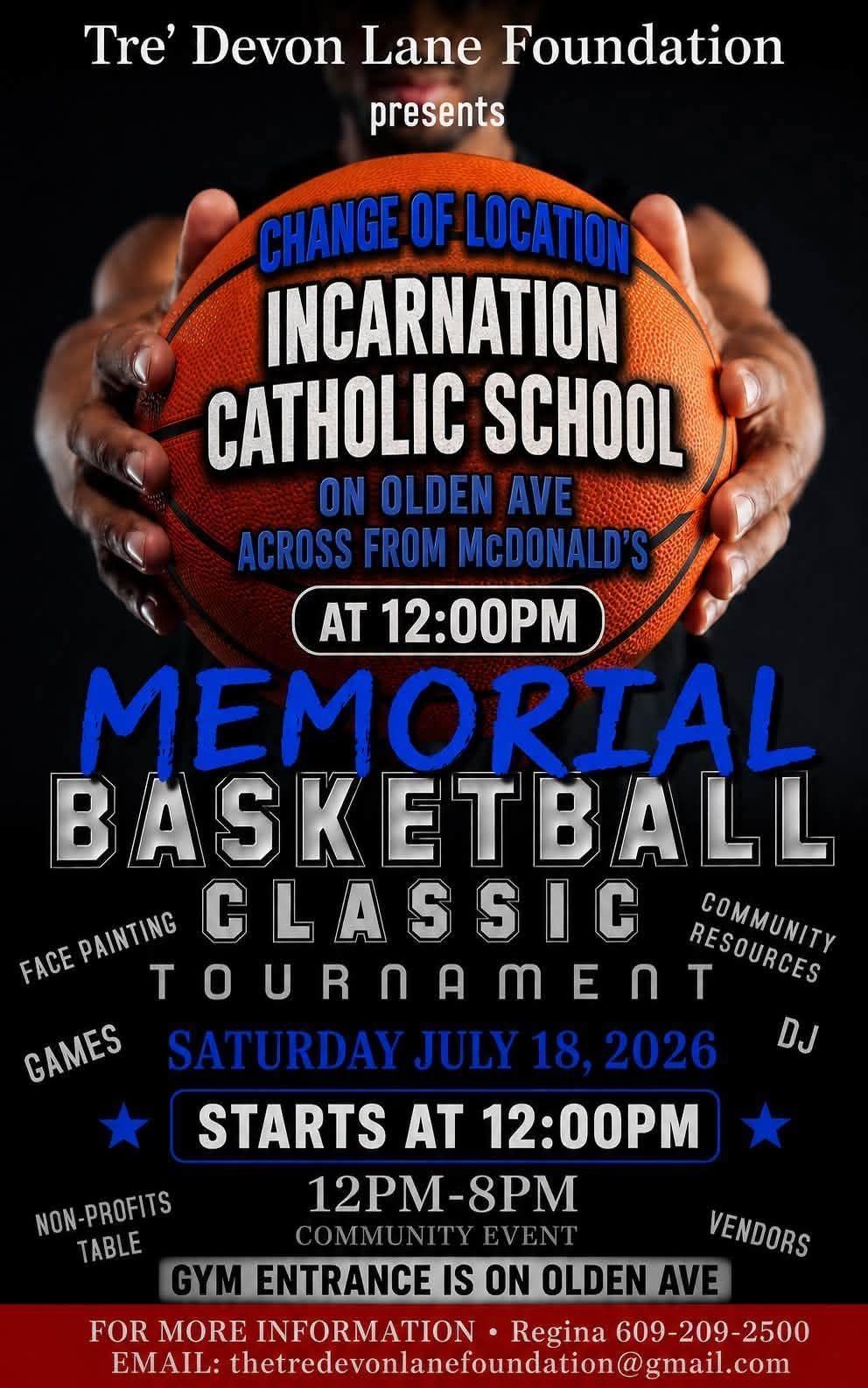 Memorial Basketball Classic Tournament 