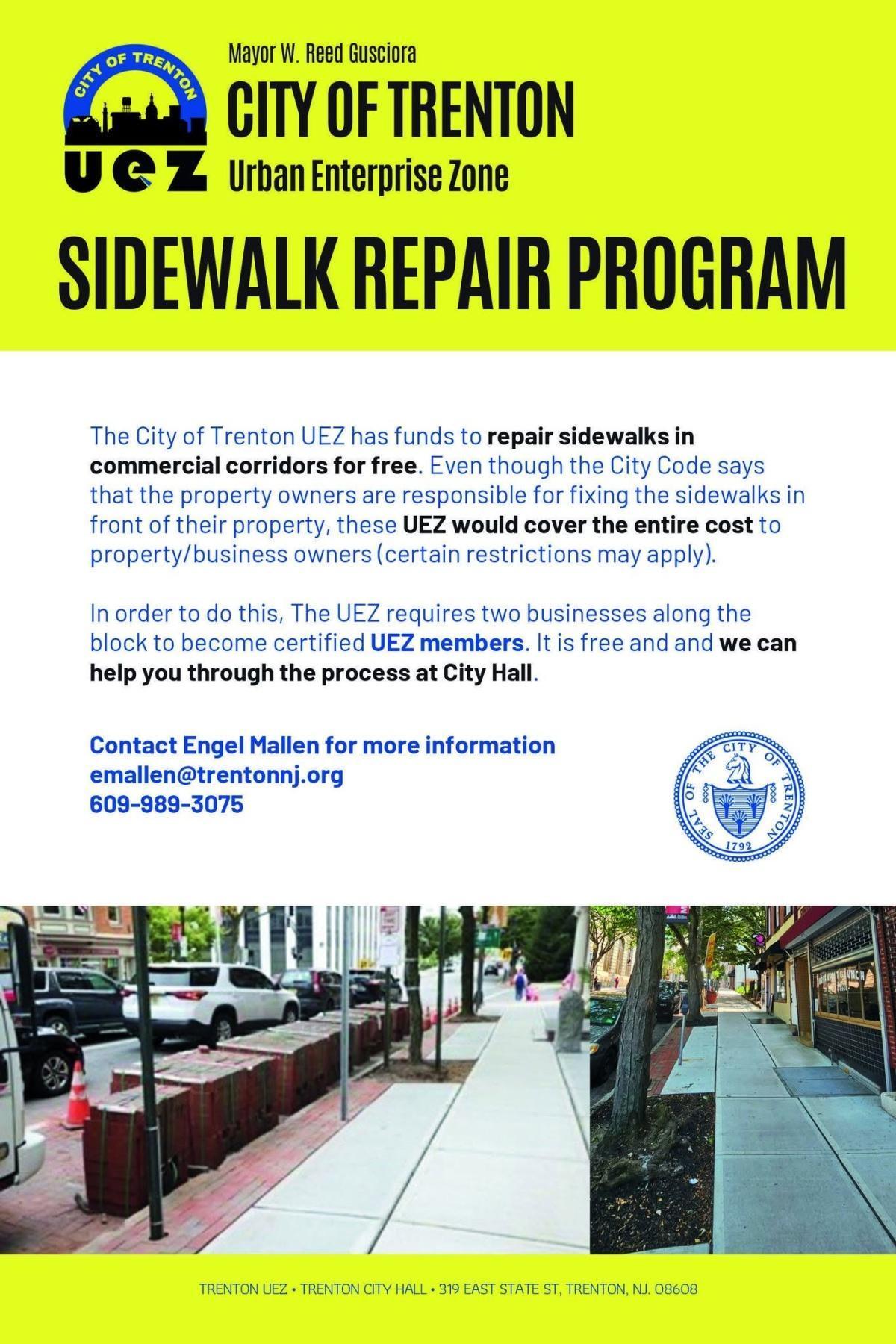 About (UEZ) Urban Enterprise Zone - City of Trenton NJ