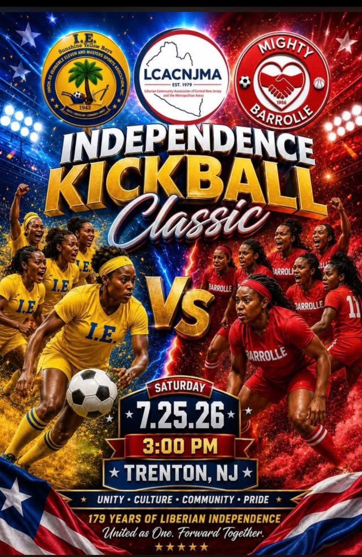 KICKBALL CLASSIC - Liberian Independence Day 2026