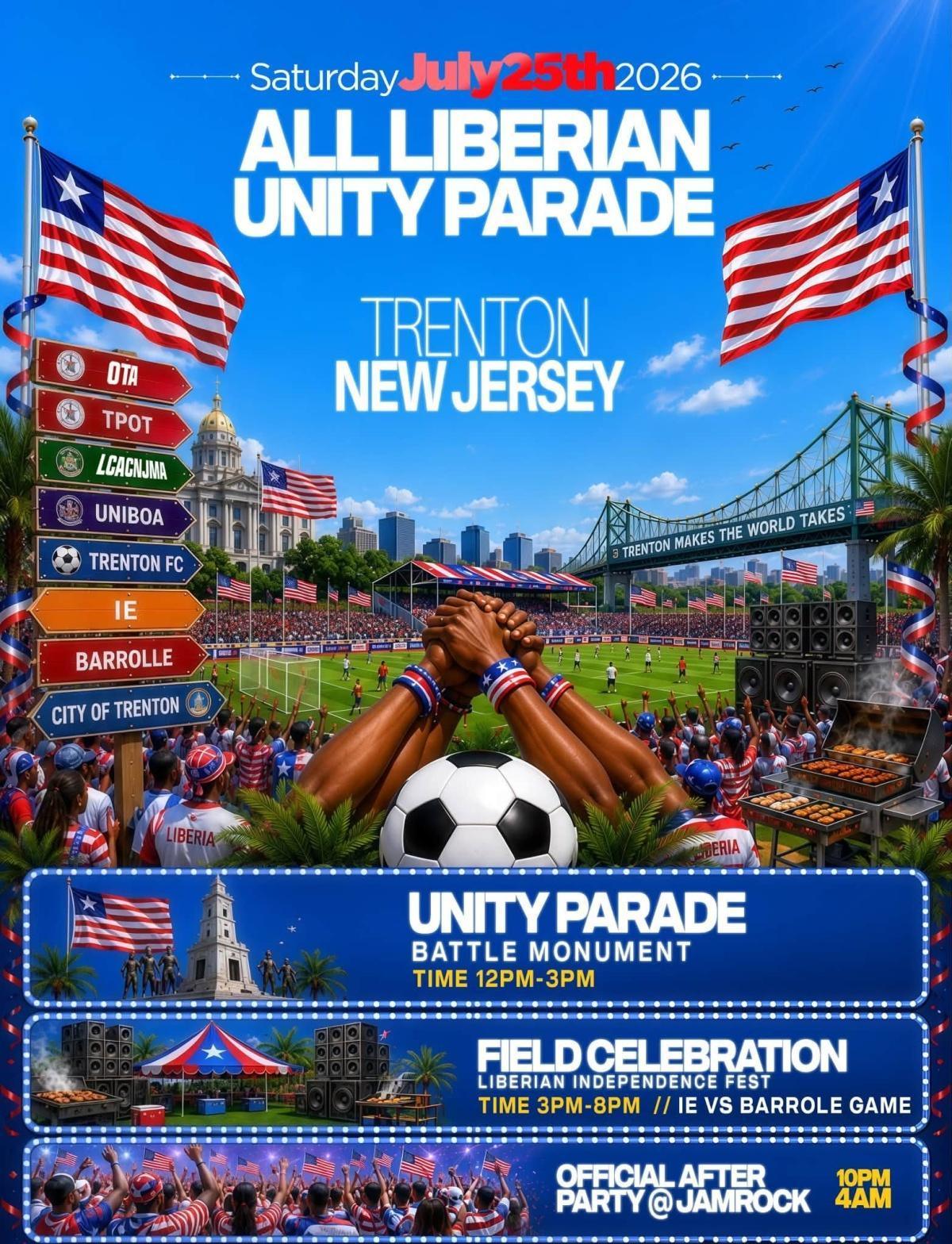 ALL LIBERIAN UNITY PARADE - Liberian Independence Day 2026