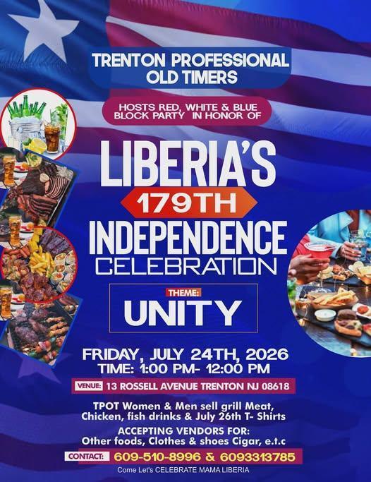 BLOCK PARTY w/TPOT! - Official Block Party for Liberian Independence Day 2026