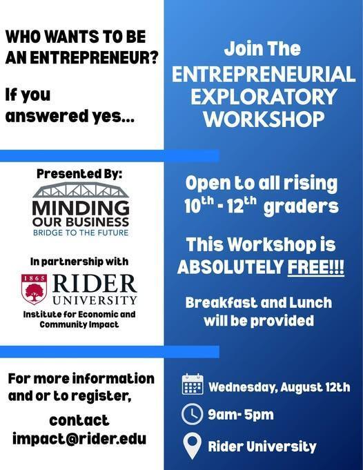 THE ENTREPRENEURIAL EXPLANATORY WORKSHOP