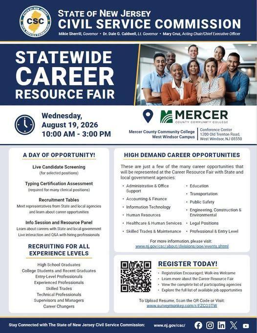 NJ Statewide Career Resource Fair