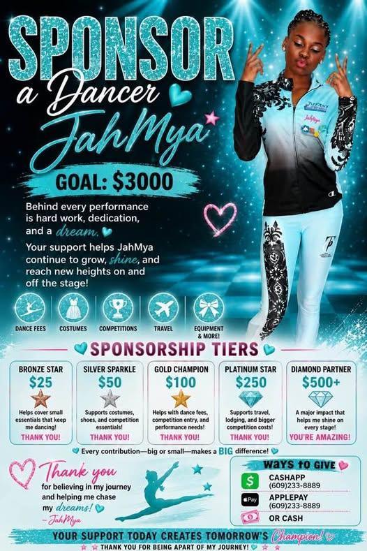 Support JahMya's journey in competitive dance
