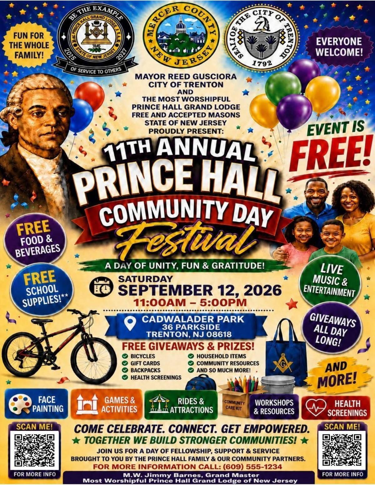 11TH ANNUAL PRINCEHALL COMMUNITY DAY FESTIVAL