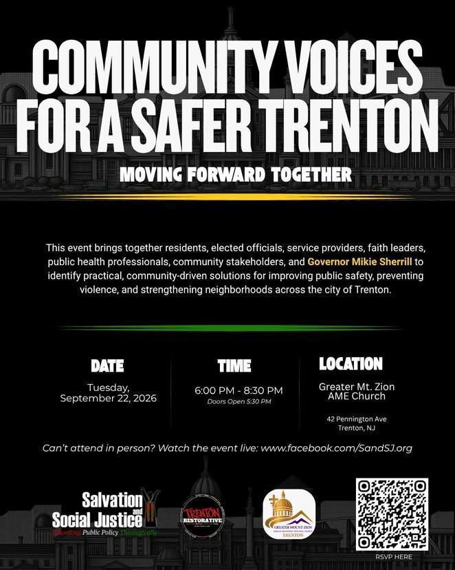 Community Voices For A Safer Trenton Community Voices For A Safer Trenton