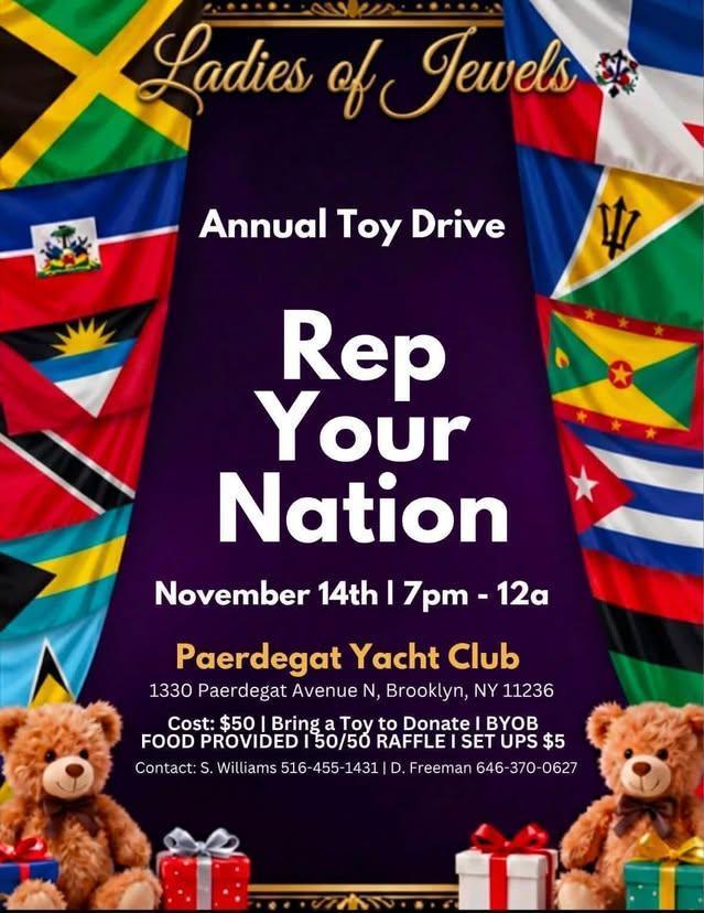 Rep Your Nation (Annual Toy Drive)