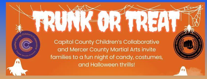 Trunk or Treat! - Mercer County Martial Arts and Capitol Kids Trunk or Treat! - Mercer County Martial Arts and Capitol Kids