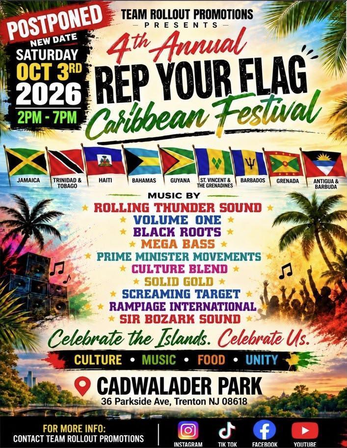 4th Annual Caribbean Festival - Rep Your Flag! 