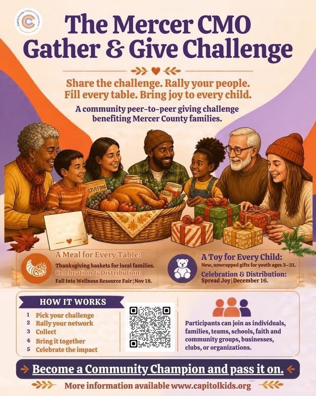THE MERCER GATHER AND GIVE CHALLENGE THE MERCER GATHER AND GIVE CHALLENGE