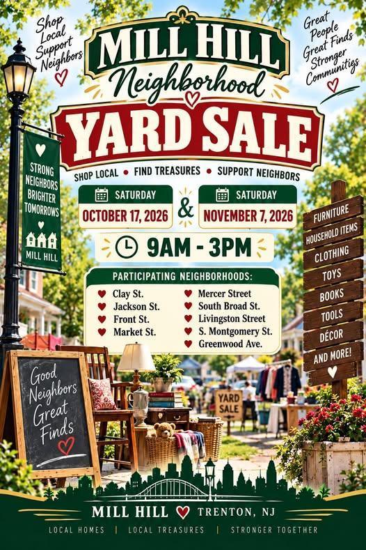 MILL HILL NEIGHBORHOOD YARD SALE