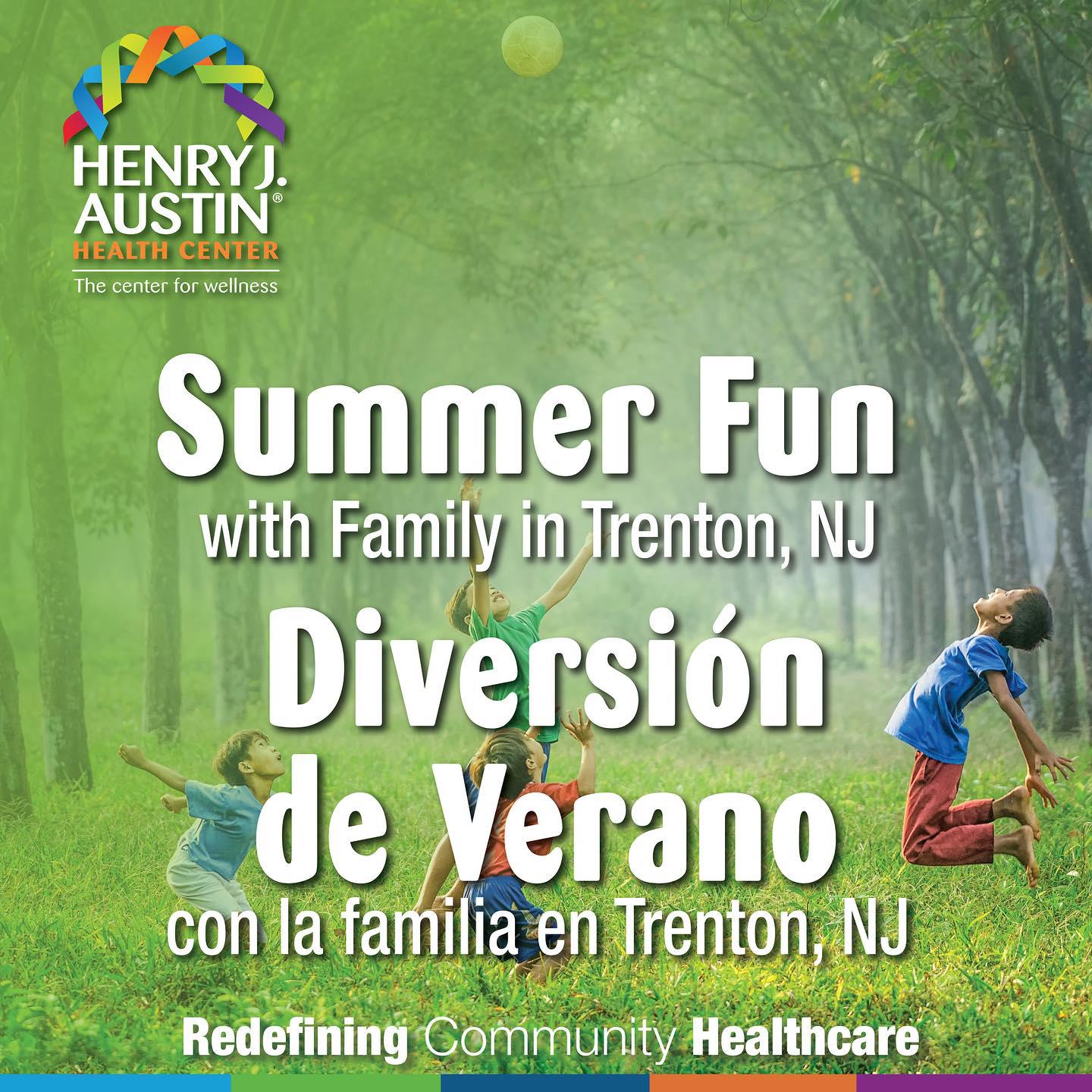 Diversion de Verano con la familia en Trenton, NJ