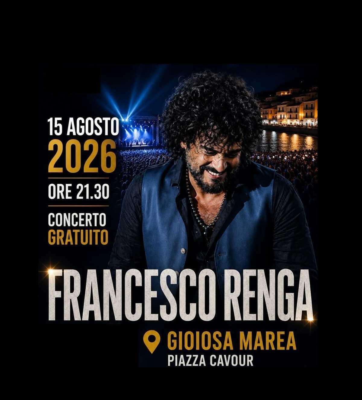 Francesco Renga in concerto (start h. 21:30)