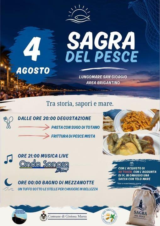 Sagra del Pesce (dalle ore 20:00) Sagra del Pesce (dalle ore 20:00)