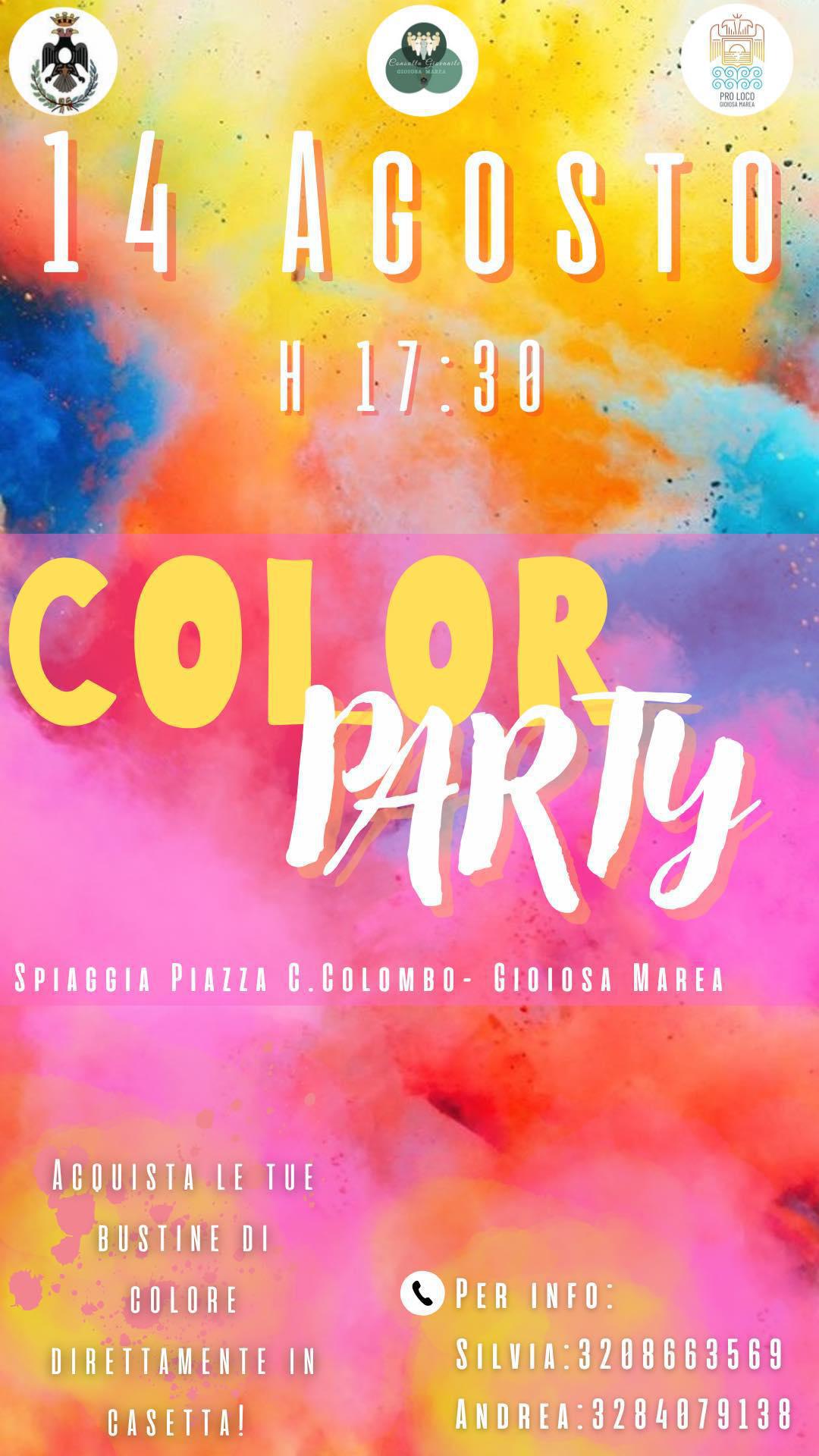 Color Party (inizio ore 17:30)