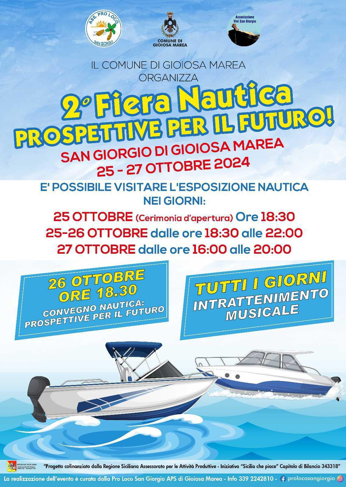 2ª Fiera Nautica Prospettive per il Futuro!
